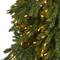 8ft. Pre-Lit Grand Alpine Artificial Christmas Tree, Clear LED Lights
